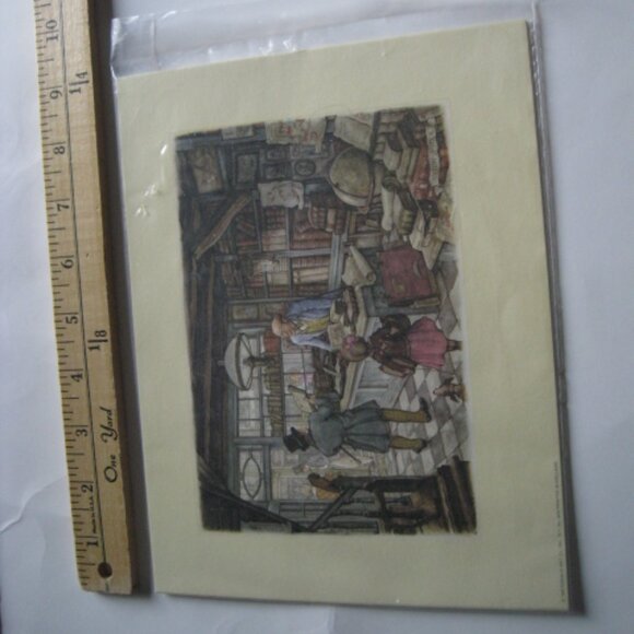 9" x 7" Anton Pieck Print #4979 - Picture 7 of 7